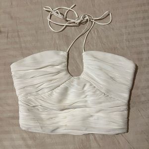 Draped Halter Top